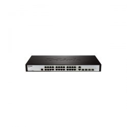 DES-1210-28 10/100 24 Ports Smart Managed Switch + 2 Ports GIGA Ethernet + 2 Ports Combo